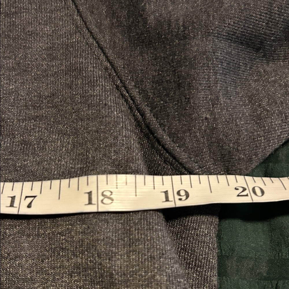 Port and Company Dark Gray Hoodie with Yellow Embroidery - Picture 6 of 6